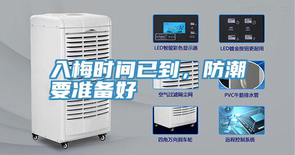 入梅時間已到，防潮要準備好