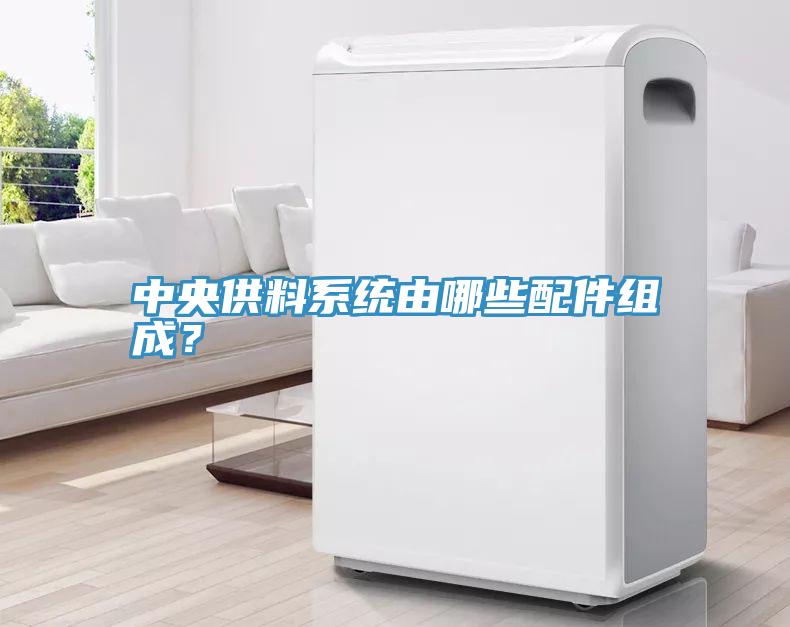 中央供料係統由哪些配件組成？