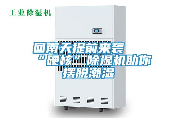 回南天提前來襲 “硬核”好色先生在线播放助你擺脫潮濕