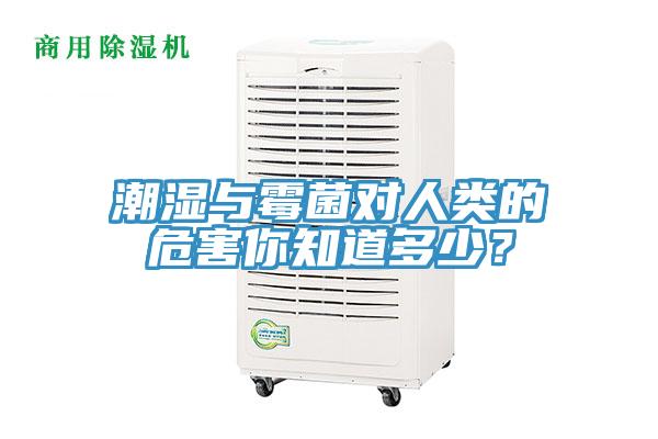 潮濕與黴菌對人類的危害你知道多少？