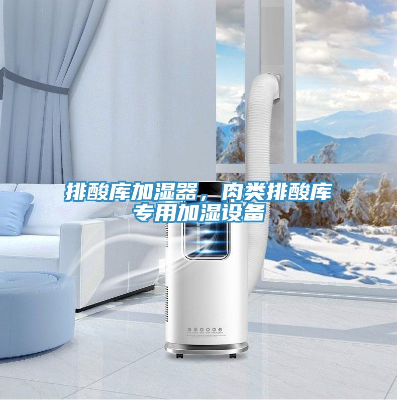 排酸庫加濕器，肉類排酸庫專用加濕設備