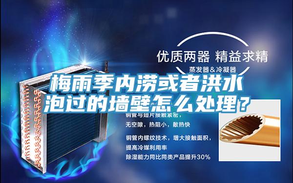 梅雨季內澇或者洪水泡過的牆壁怎麽處理?