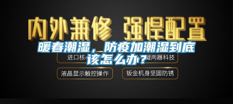 暖春潮濕,防疫加潮濕到底該怎麽辦?