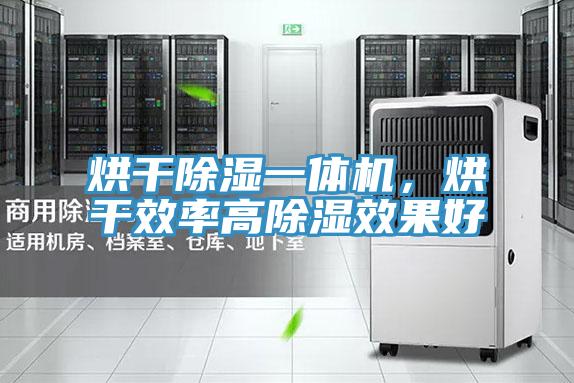 烘幹除濕一體機，烘幹效率高除濕效果好