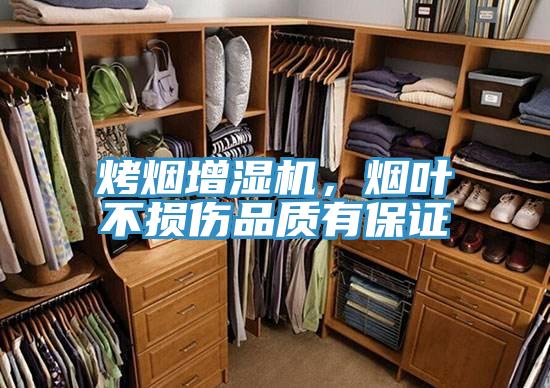 烤煙增濕機，煙葉不損傷品質有保證