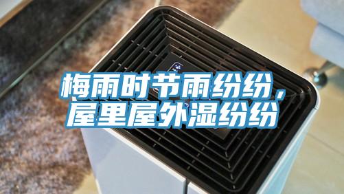 梅雨時節雨紛紛,屋裏屋外濕紛紛