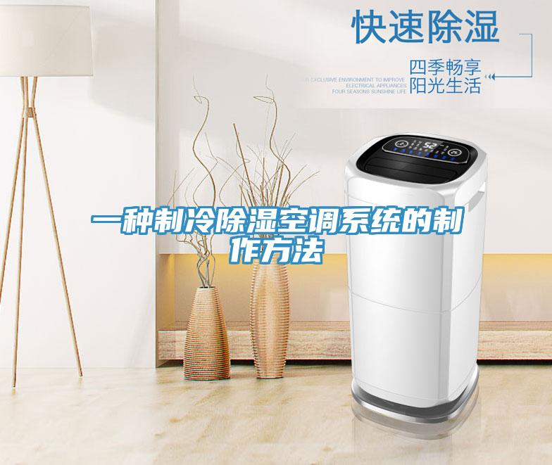 一種製冷除濕空調係統的製作方法