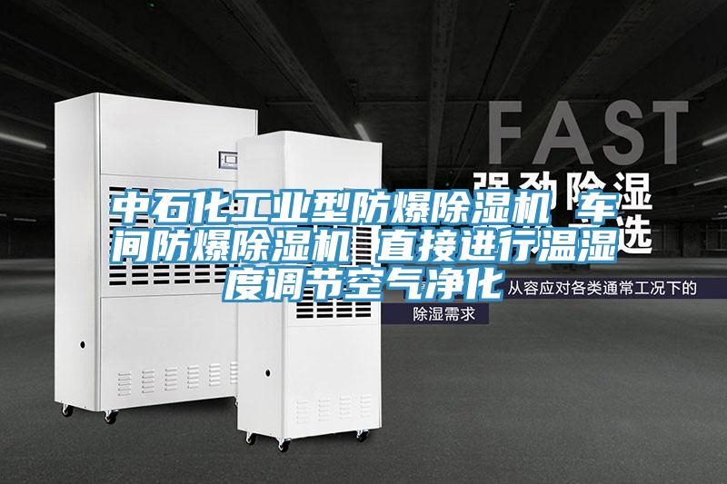 中石化工業型防爆好色先生在线播放 車間防爆好色先生在线播放 直接進行溫濕度調節空氣淨化