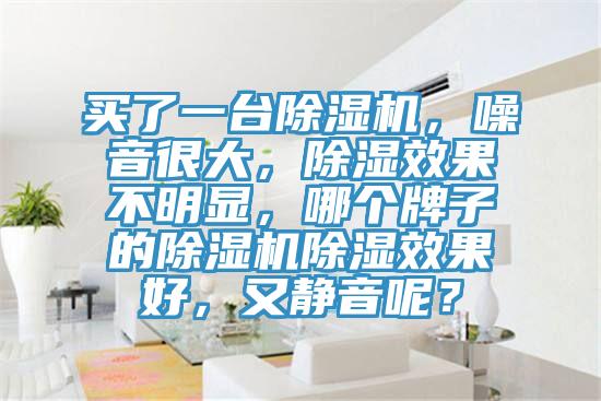 買了一台好色先生在线播放，噪音很大，除濕效果不明顯，哪個牌子的好色先生在线播放除濕效果好，又靜音呢？