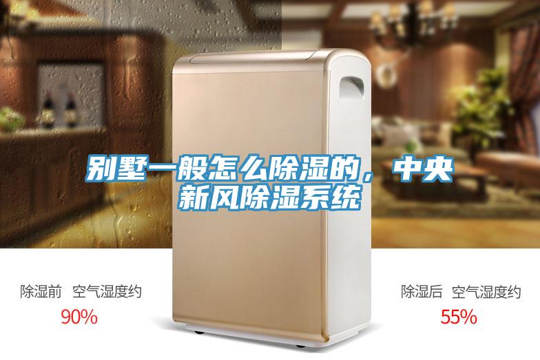 別墅一般怎麽除濕的，中央新風除濕係統