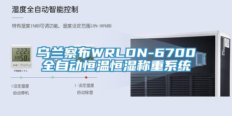 烏蘭察布WRLDN-6700全自動恒溫恒濕稱重係統