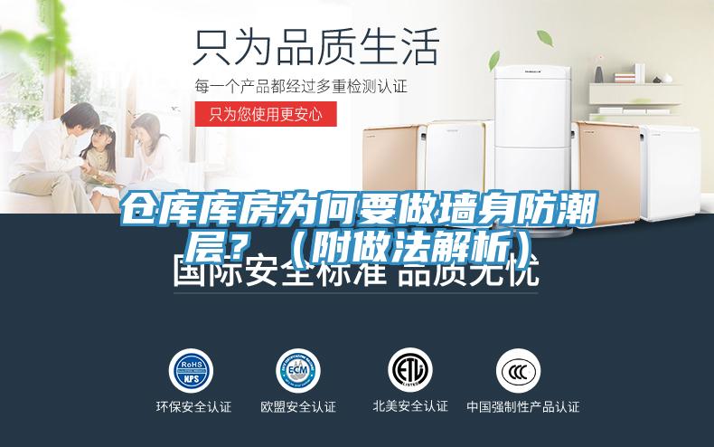 倉庫庫房為何要做牆身防潮層？（附做法解析）