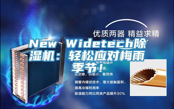 New Widetech好色先生在线播放：輕鬆應對梅雨季節！