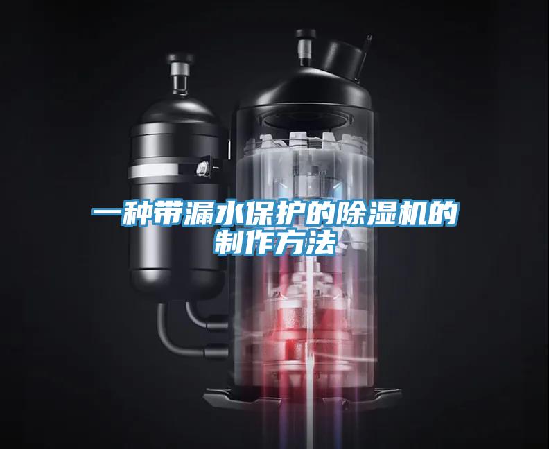 一種帶漏水保護的好色先生在线播放的製作方法