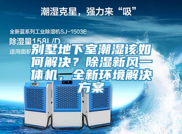 別墅地下室潮濕該如何解決？除濕新風一體機，全新環境解決方案