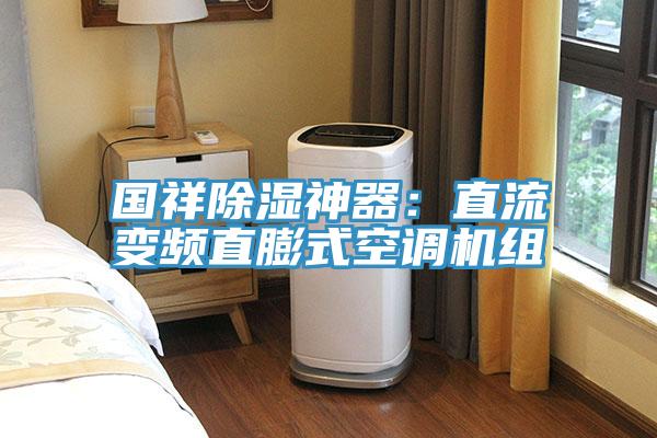 國祥除濕神器：直流變頻直膨式空調機組