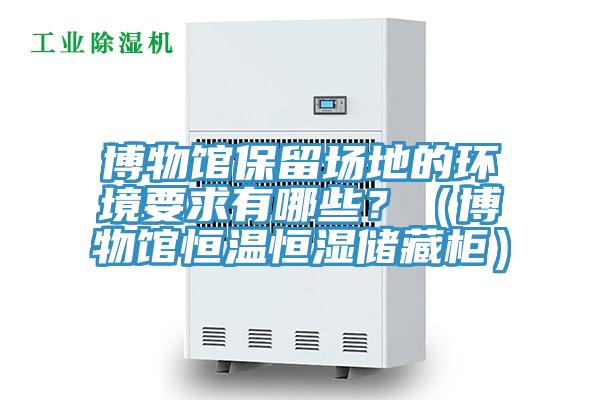 博物館保留場地的環境要求有哪些？（博物館恒溫恒濕儲藏櫃）