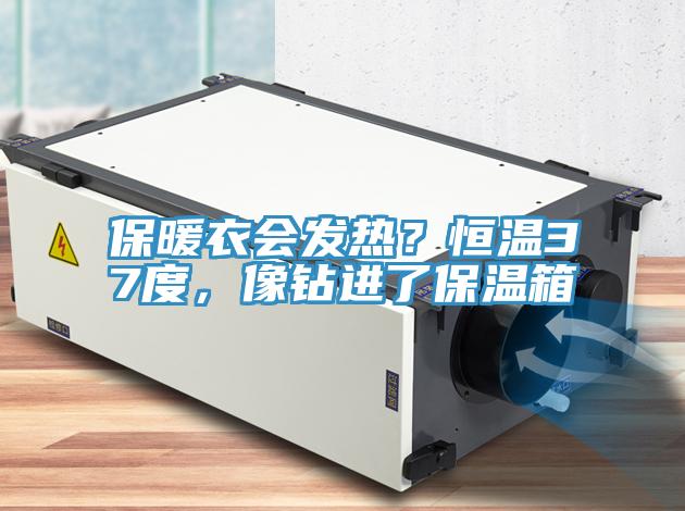 保暖衣會發熱？恒溫37度，像鑽進了保溫箱