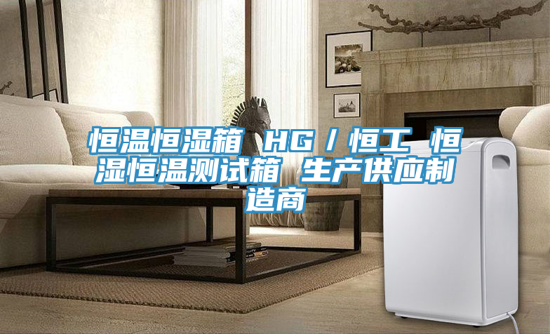 恒溫恒濕箱 HG/恒工 恒濕恒溫測試箱 生產供應製造商