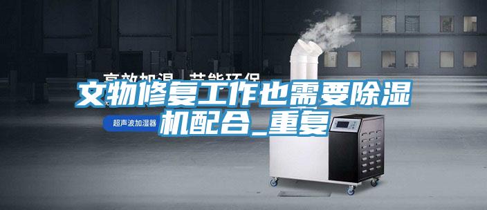 文物修複工作也需要好色先生在线播放配合_重複