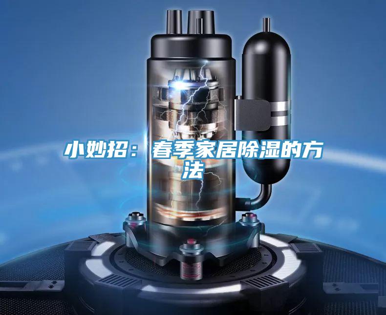 小妙招：春季家居除濕的方法