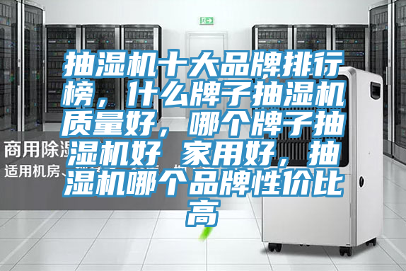 抽濕機十大品牌排行榜，什麽牌子抽濕機質量好，哪個牌子抽濕機好 家用好，抽濕機哪個品牌性價比高