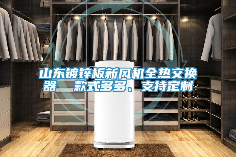 山東鍍鋅板新風機全熱交換器  款式多多、支持定製