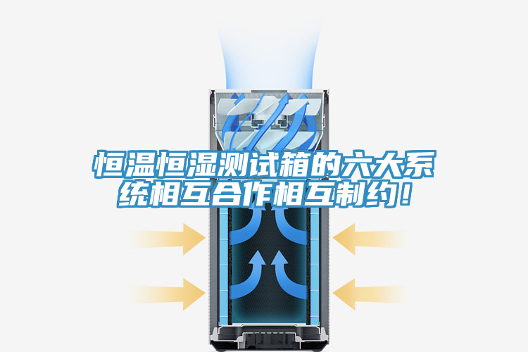 恒溫恒濕測試箱的六大係統相互合作相互製約！