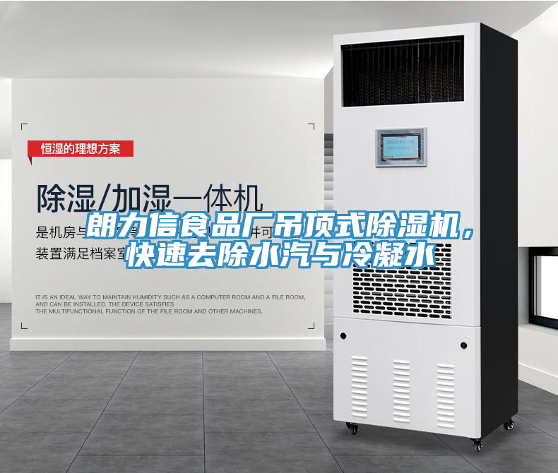 朗力信食品廠吊頂式好色先生在线播放，快速去除水汽與冷凝水