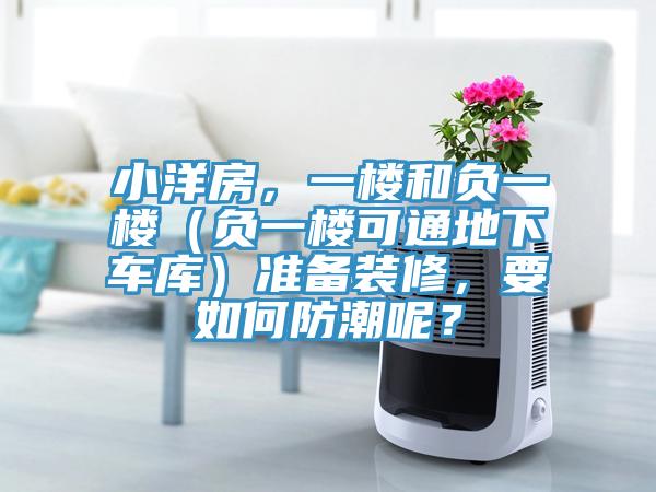 小洋房，一樓和負一樓（負一樓可通地下車庫）準備裝修，要如何防潮呢？