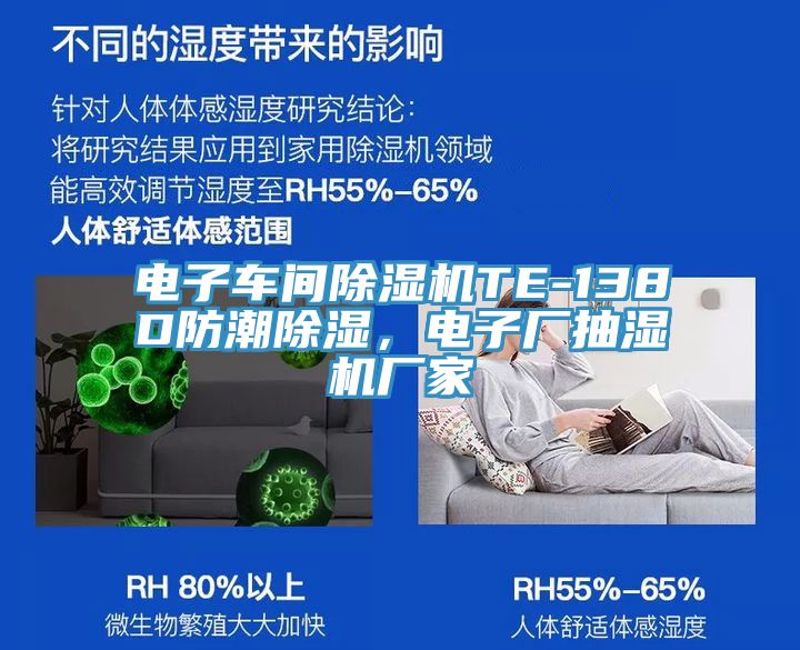 電子車間好色先生在线播放TE-138D防潮除濕，電子廠抽濕機廠家