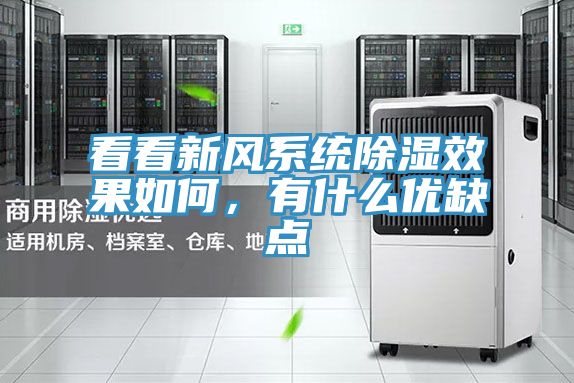 看看新風係統除濕效果如何,有什麽優缺點