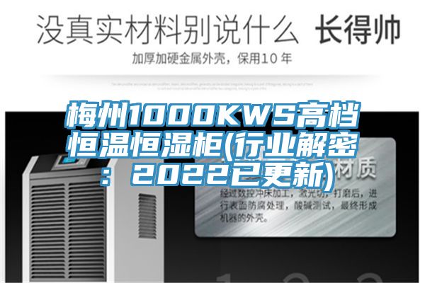 梅州1000KWS高檔恒溫恒濕櫃(行業解密：2022已更新)