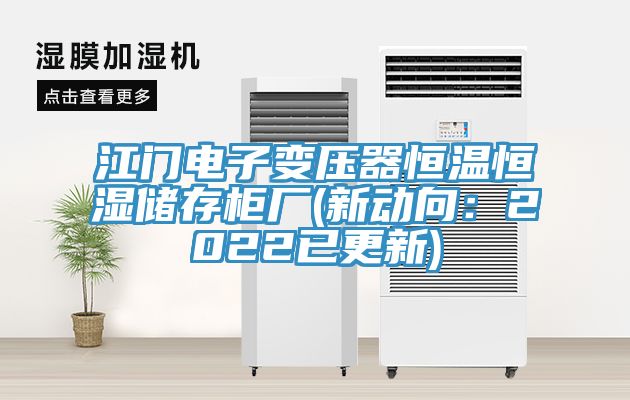 江門電子變壓器恒溫恒濕儲存櫃廠(新動向：2022已更新)