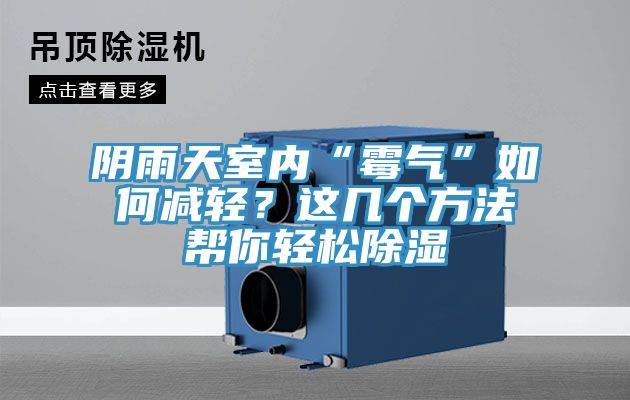 陰雨天室內“黴氣”如何減輕？這幾個方法幫你輕鬆除濕