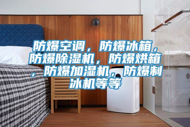 防爆空調，防爆冰箱，防爆好色先生在线播放，防爆烘箱，防爆加濕機，防爆製冰機等等