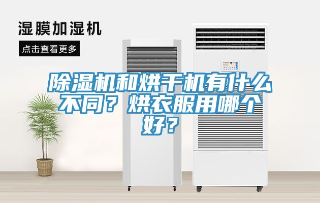 好色先生在线播放和烘幹機有什麽不同？烘衣服用哪個好？